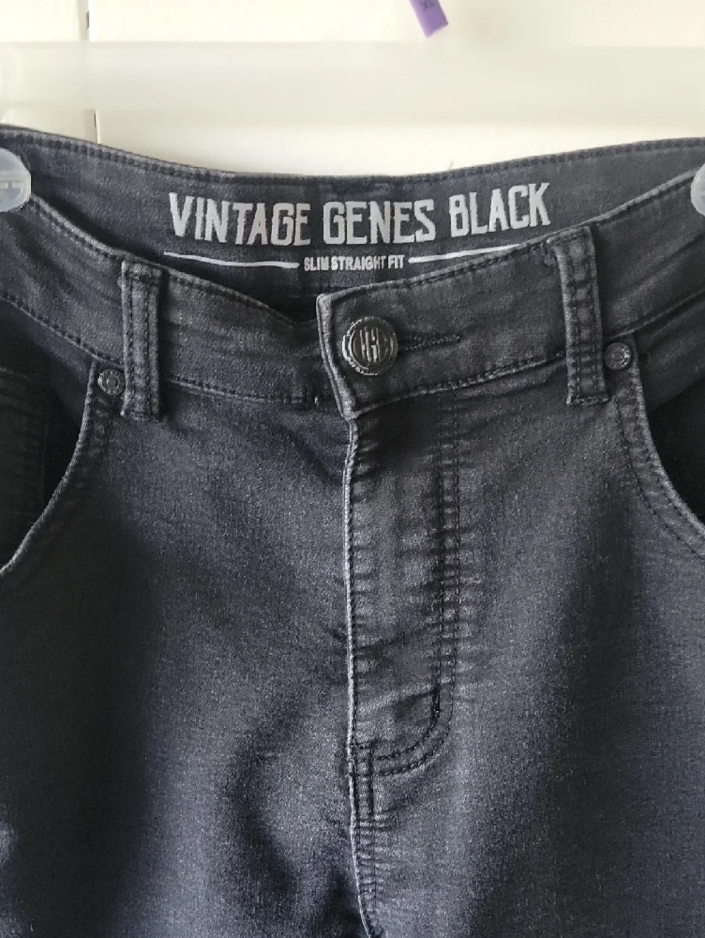 Vintage Genes Black Men's Jeans